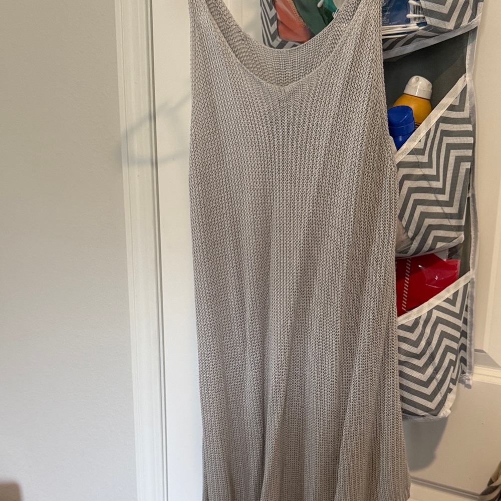 Source Unknown Gray Tank Top